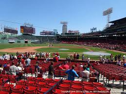 fenway park view from loge box 142 vivid seats