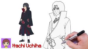 Como Dibujar A Itachi Uchiha Paso A Paso Dibujos Faciles Youtube