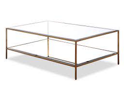 Our favorite glass coffee tables to enhance a living room. Hammersmith Glass Coffee Table Antique Gold Casa Uniqua