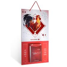 Kết nối cùng chúng tôi để không bỏ lỡ những thông tin. Techcombank Calendar 2017 The Year Of Roaster On Packaging Of The World Creative Package Design Gallery