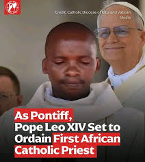 Good News for the people of kenya👌🎉🎉 The Holy Father is due to preside  over his second Priestly Ordination since his Papal inauguration, during  which he is set, as Pope, to ordain