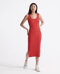 It's back to first principles as i update the body type dressing guidelines in the context of current fashion trends. Womens Sahara Knit Midi Split Dress In Apple Red Superdry
