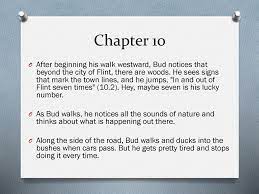Bud, not Buddy! Chapters 10,11, ppt download