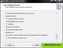 Ranging from a very small bundle that contains only the most essential decoders to a large and more comprehensive bundle. Best K Lite Codec Pack Alternatives Alternativein Com