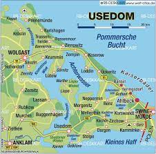 Politische karte der insel usedom mit den wichtigsten orten. Karte Von Usedom Region In Deutschland Mecklenburg Vorpommern Welt Atlas De