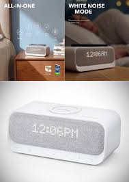 ✓ click to find the best 3 free fonts in the alarm clock style. Soundcore Wakey Bluetooth Speaker Alarm Is Also White Noise Generator And Wireless Charger Get One For 74 99 Shipped Techeblog