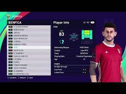 Pes social is a social network for game patch makers, where anyone can join to share their patches and make money. Pes 2021 Benfica Player Ratings Pizzi Rafa Silva Jardel Dias Weigl Full Game Youtube