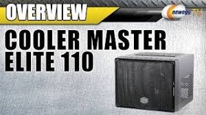 The cooler master elite 110 really impressed us despite its small size and a rather low price, this case is able to accommodate entrylevel to midrange gaming systems which are i enjoyed working with the elite 110. Cooler Master Elite 110 Mini Itx Tower Computer Case Overview Newegg Tv Youtube