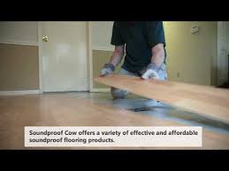 While soundproofing and sound deadening is a highly success way of lowering the ihome by a few decibels consider hanging acoustical ceiling tiles over your existing ceiling. How To Soundproof A Floor Soundproof Flooring Soundproof Cow