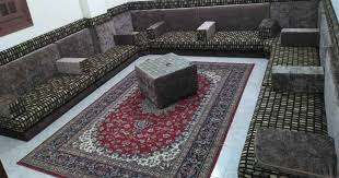مجلس عربي حديث قعدة عربي حديثة بني مشجر في بيج سادة من احدث انتاجنا home decor decor rugs
