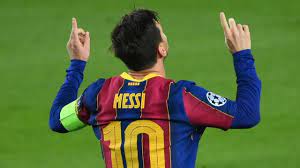 Lionel messi of fc barcelona smiles with his son mateo messi as they enjoy the celebration at the end the. Spanish Newspaper Leaks Messi S Contract On Front Page Report Says Biggest In Sports History