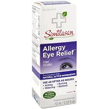 This prescription eye medication may be used alone or in conjunction with other. Similasan Allergy Eye Relief Eye Drops 33 Ounce In Pakistan Starshop Pk
