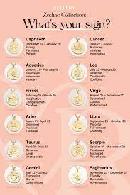 Sun zodiac 12 signs dates, astrology meanings and compatibility, free online calculator. Astrology And Zodiac Jewelry What Is Your Sign Rellery
