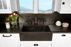 kitchen sinks: soapstone for germ free