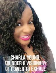 Charla Young CEO and founder of Power to Exhale and about 1000 women in  Houston Tx at the Real Power Summit Charla was a great leader and a mentor  Charla will be