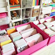 A Digital Media And Commerce Company That Enables Creativity Through Inspirational Content An Project Life Storage Craft Room Storage Project Life Organization