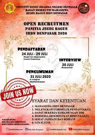 Jika tidak, anda harus menunggu. Bem Ihdn Denpasar Posts Facebook