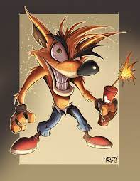 Crash Bandicoot Final Artwork By Robduenas Deviantart Com Classic Playstation Video Games Crash Bandicoot Bandicoot Cartoon Art