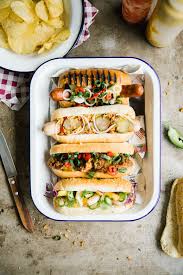 Homemade Soft Hot Dog Buns Amazing Homemade No Knead Brioche Hot Dog Buns Perfect For Serving Right Away Or Storin Hot Dog Buns Recipes Food Bloggers Central