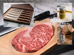 I sprinkled the steaks with pepper and garlic powder and placed in skillet with onion rings to brown on both sides. Japanese Wagyu Kobe Beef Style Buy Online Overnight Debragga Com