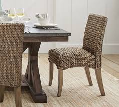 Seagrass Dining Chair Pottery Barn Seagrass Dining Chairs Dining Chairs Woven Dining Chairs