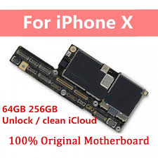 China 100% full tested original unlocked logic board for iphone x/xs / 11/11 pro/ max motherboard with / without face id, find details and price about china . Factory Unlock For Iphone X Motherboard 100 Original With Full Chips Logic Board