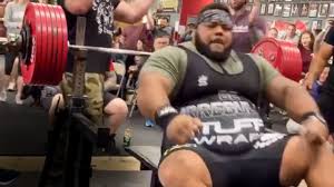 The Heaviest Bench Press In The World Julius Maddox 744lbs Youtube