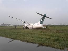 Image result for pia flight crash landing