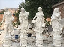 Beautifully finished with a high level of detail, this traditional garden statue looks great anywhere. White Marble Stone Religion Virgin Mary Sculpture Hand Carved Mary Garden Statue Garden Decoration Wholesaler Xiamen Songjia From China Stonecontact Com