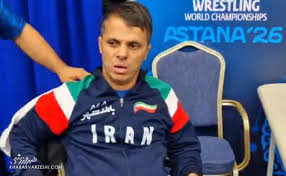 ویدیو| فشار حسن رنگرز از داوری کشتی فرنگی قهرمانی جهان افتاد!