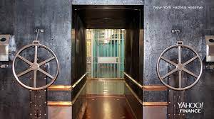 The federal reserve bank of new york's vault holds gold for central banks, governments and official organizations. Inside The Gold Vault At The New York Federal Reserve Youtube