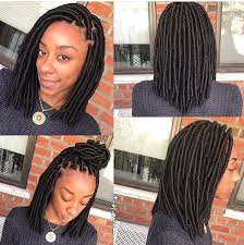 Black And Blonde Faux Locs Bob Faux Locs Bob Faux Locs Hairstyles Locs Hairstyles Hair Styles