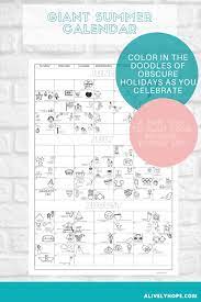 Today i'm giving you insights concerning malaysia and malaysia holidays. Summer Bucket List Giant Calendar Alivelyhope Com