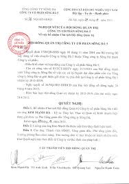 TỔNG CÔNG TY SÔNG ĐÀ CÔNG TY CỔ PHẦN SÔNG ĐÀ 5
