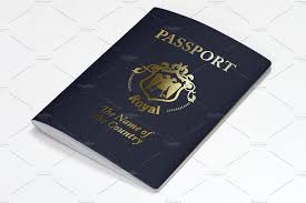 Passport Mockup Mockup Merchandise Design Passport