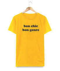 Bon Chic Bon Genre T Shirt Men Woman Kids Sizes Xs 5xl T