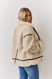 Borg store coat (Borg Buckle Detail Coat In The Style Ireland cheapest)