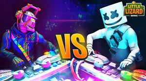 Marshmello Vs Dj Yonder In Fortnite Youtube