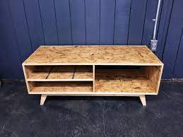 These round tables have different heights, allowing a free, creative and even overlapping disposi. Building A Rustic Mid Century Modern Coffee Table Creative Graphic Art Solutions Winter Haven Florida