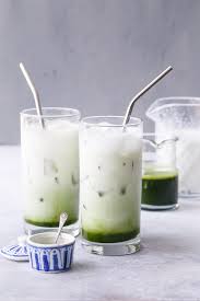 Sakura Iced Matcha Latte Love And Olive Oil Recipe Iced Matcha Matcha Latte Iced Matcha Latte