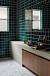 Green And Gold Bathroom