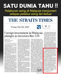 We did not find results for: Suara Rakyat Pelaburan Asing Di Malaysia Menjunam Facebook