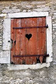 Heart Shaped Doors Heart Shaped Dijon France Antique Rustic Brick Cement Wall Broken Love Cement Walls Heart Shapes Beautiful Doors