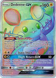 No doubt in this openin. Dedenne Gx 219 214 Secret Rare Card Games Cg Collectable Pm Pokemon Singles S M Unbroken Bonds Gerard S Gaming