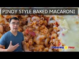 I Love Baked Macaroni And I Also Enjoy Eating Filipino Spaghetti These Are My Inspiration For Cre In 2020 Baked Macaroni Baked Macaroni Recipe Baked Macaroni Filipino
