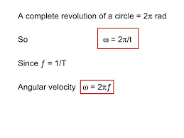Image Result For Angular Frequency W Formula Angular Frequency Angular Frequencies