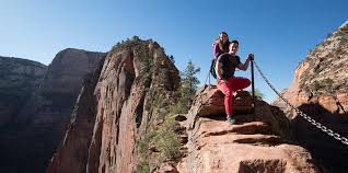 On your way down hike some of the west rim trail. Angels Landing Zionnationalpark Com