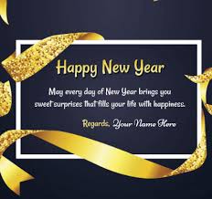 Happy New Year Wishes With Name In 2020 Happy New Year Wishes Happy New Year Message New Year Wishes
