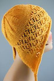 I used a 3.25mm hook. Floral Mesh Bonnet Knitted Hats Hat Knitting Patterns Hat Pattern