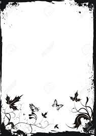 Image Result For Butterfly Border Black And White Grunge White Border Black And White Butterflies Vector